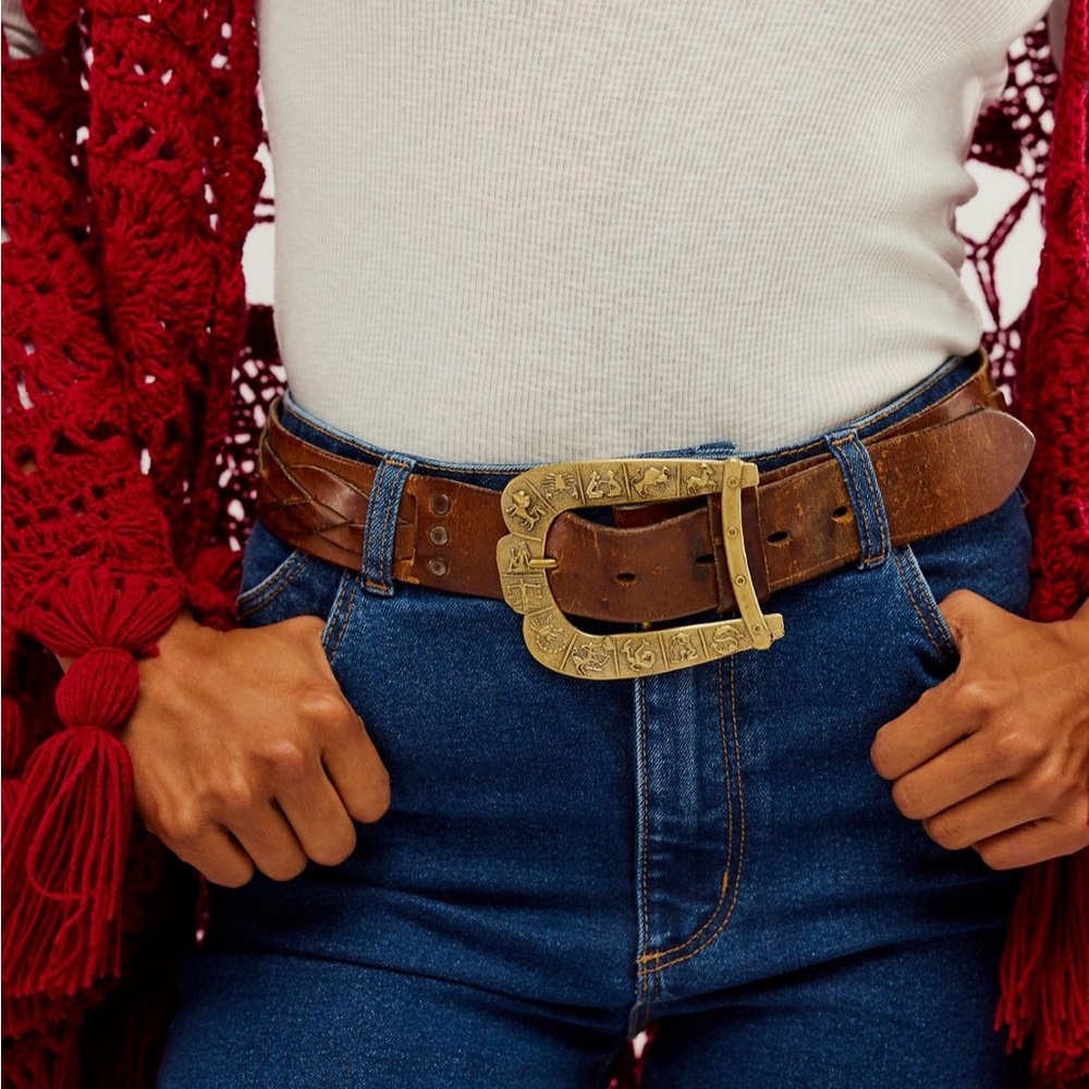 Free people alkemie zodiac belt